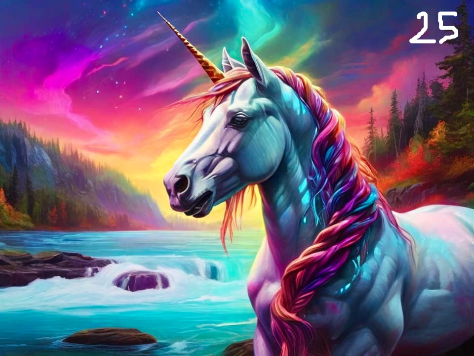 Unicorn Sublimation Decals