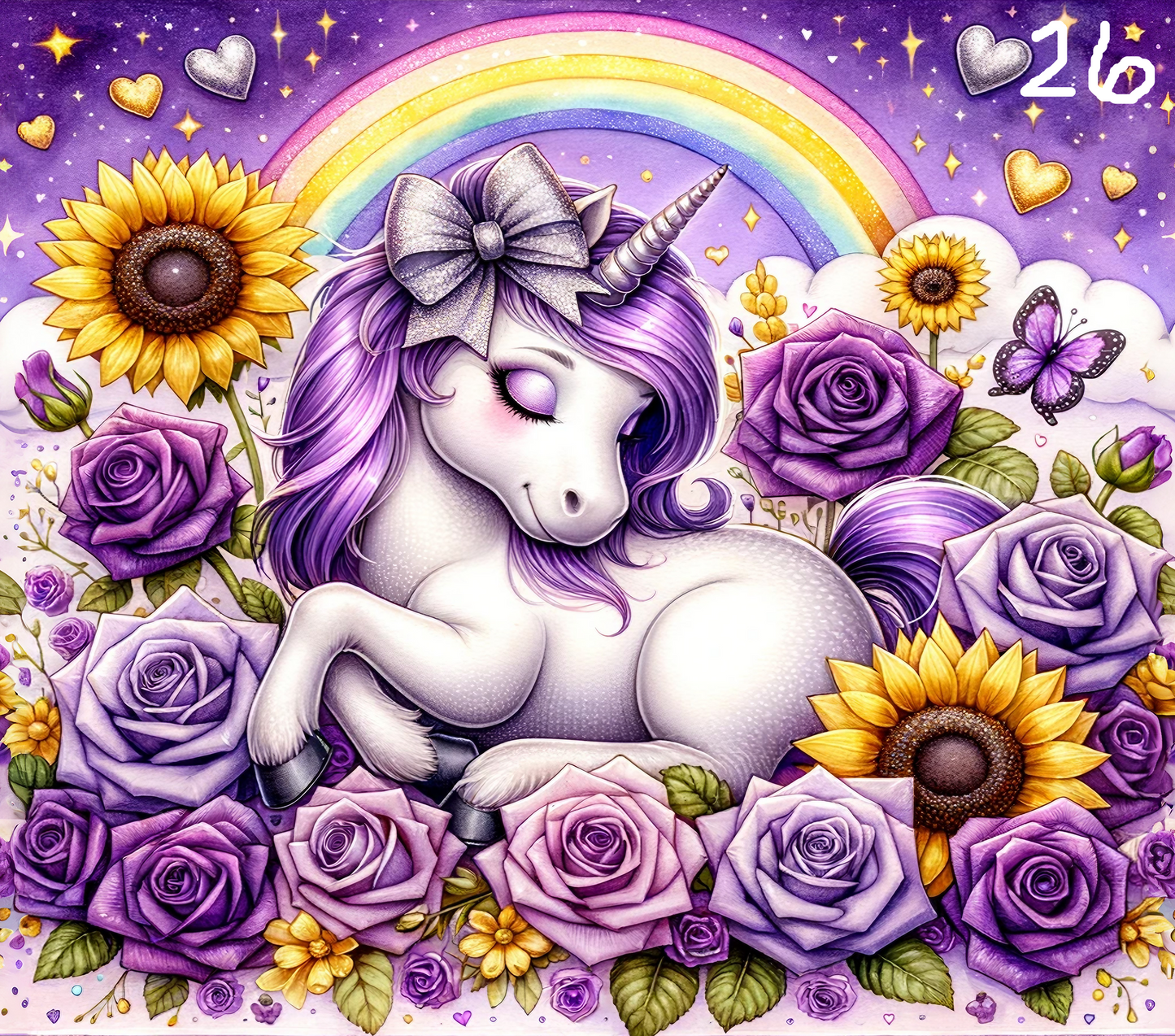 Unicorn Sublimation Decals