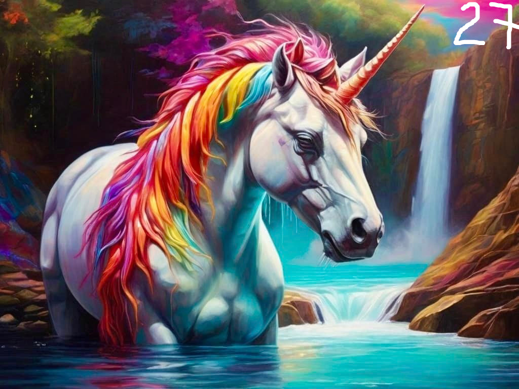 Unicorn Sublimation Decals
