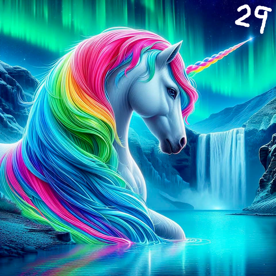 Unicorn Sublimation Decals