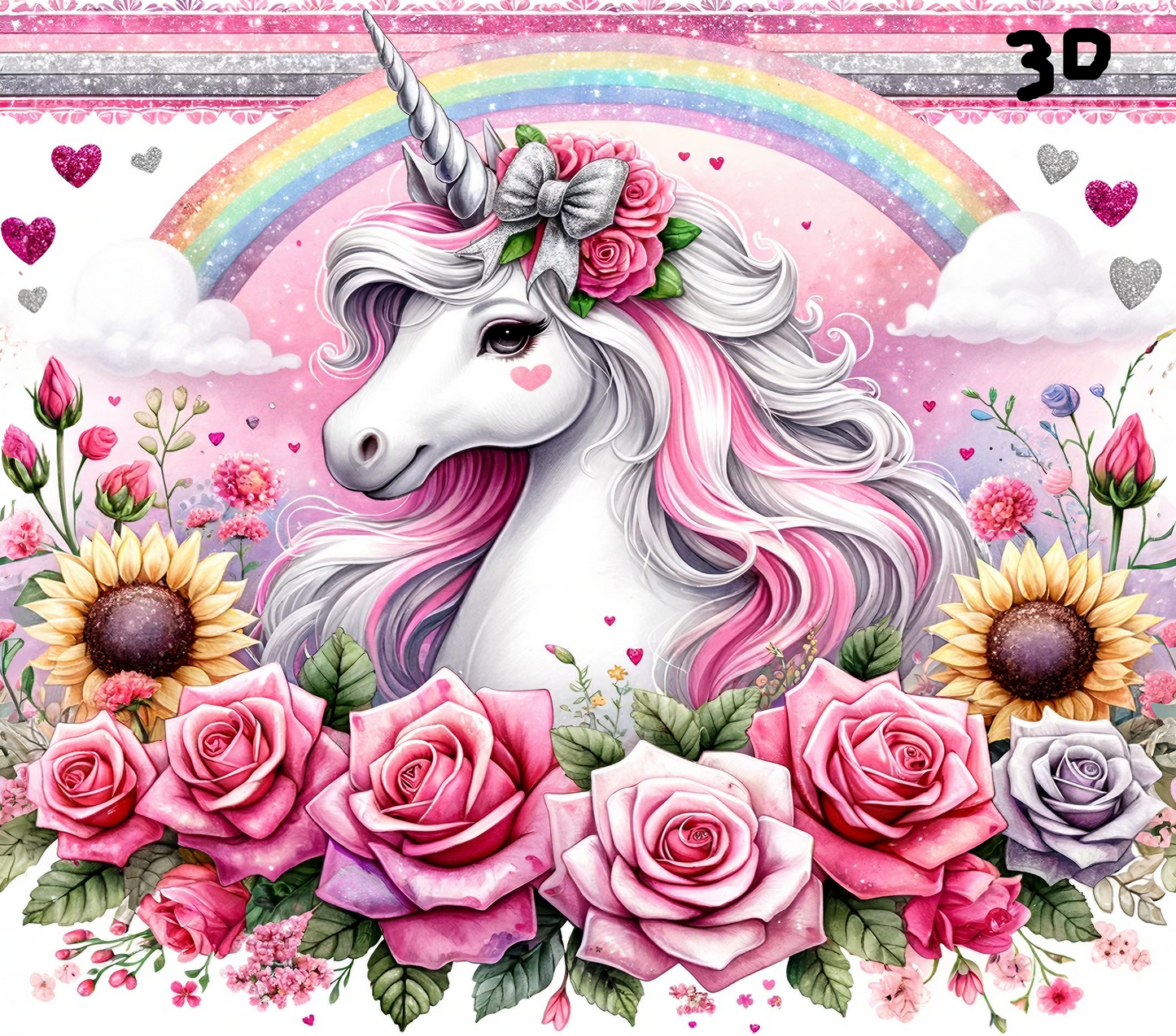 Unicorn Sublimation Decals