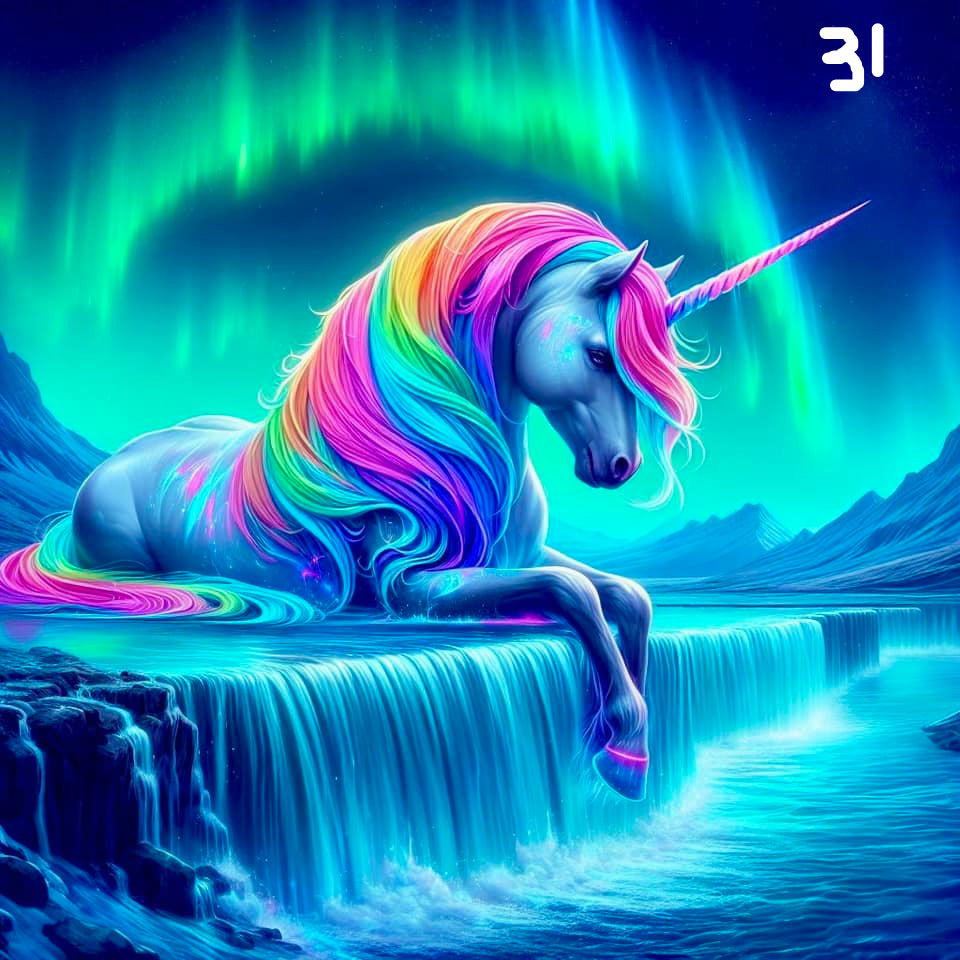 Unicorn Sublimation Decals