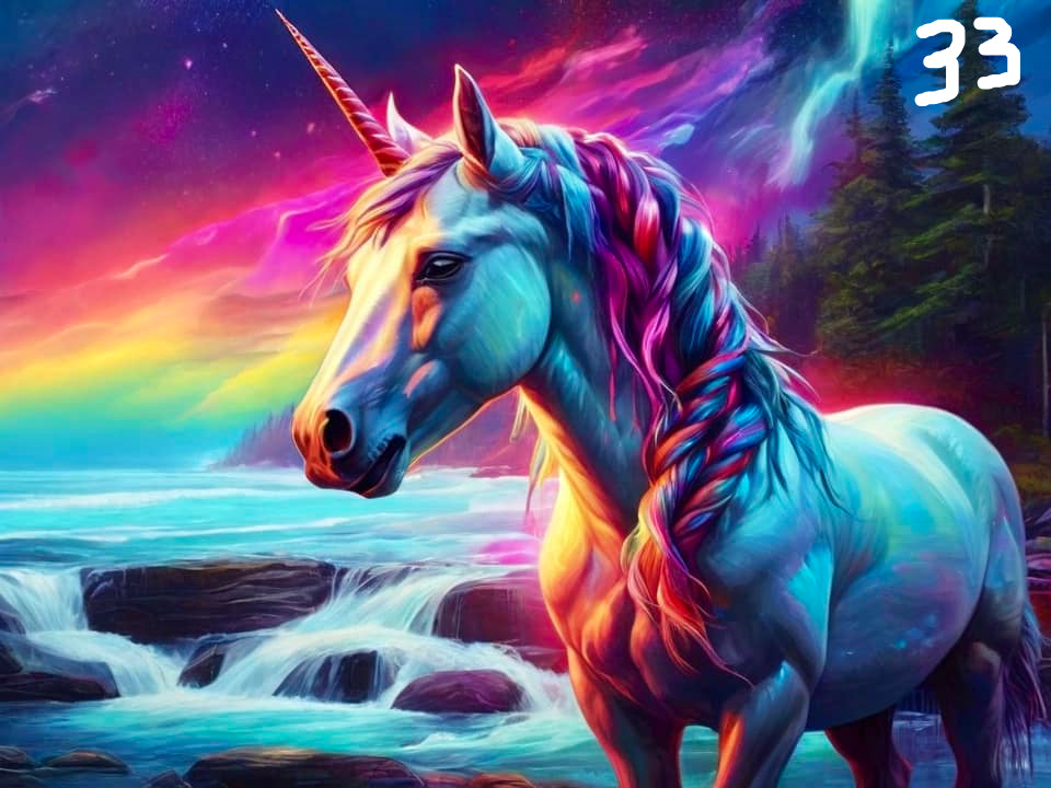 Unicorn Sublimation Decals