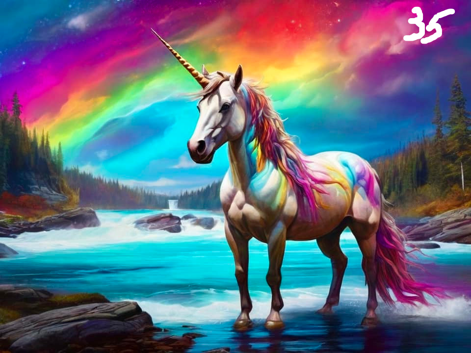 Unicorn Sublimation Decals