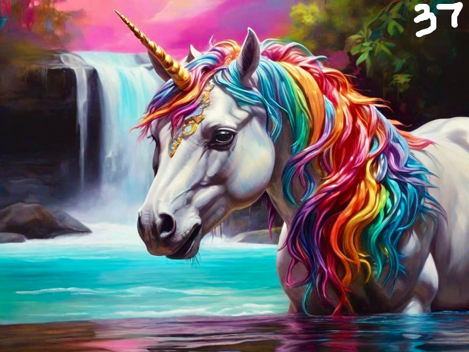 Unicorn Sublimation Decals