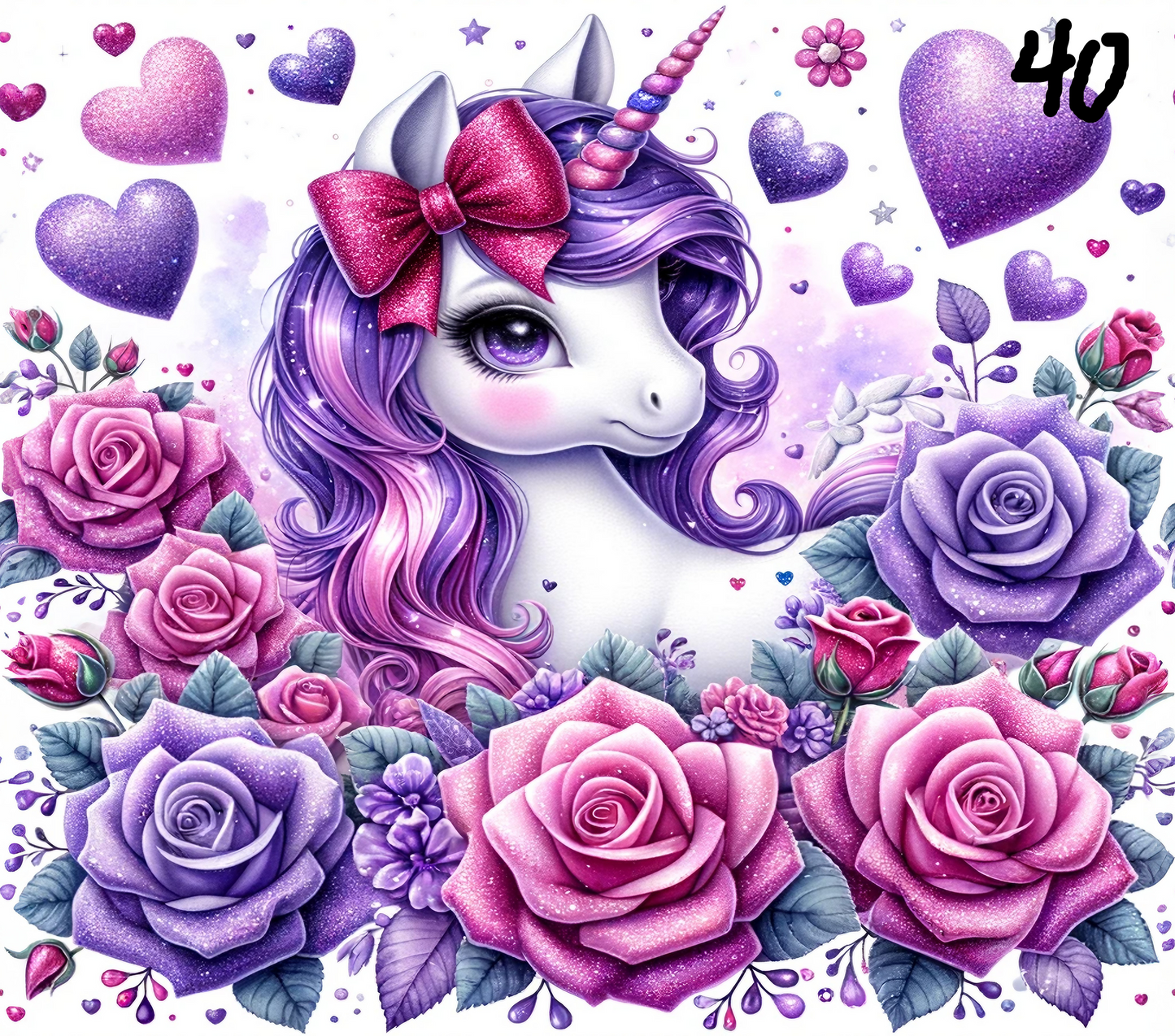 Unicorn Sublimation Decals