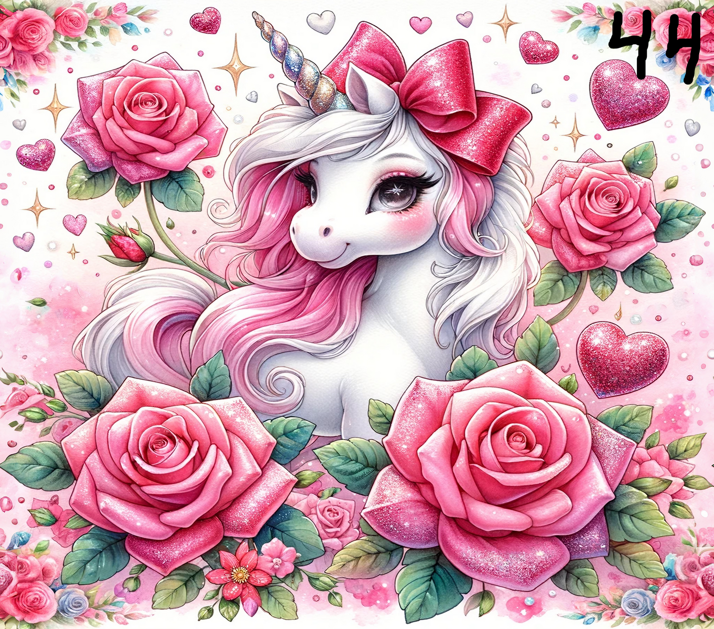 Unicorn Sublimation Decals