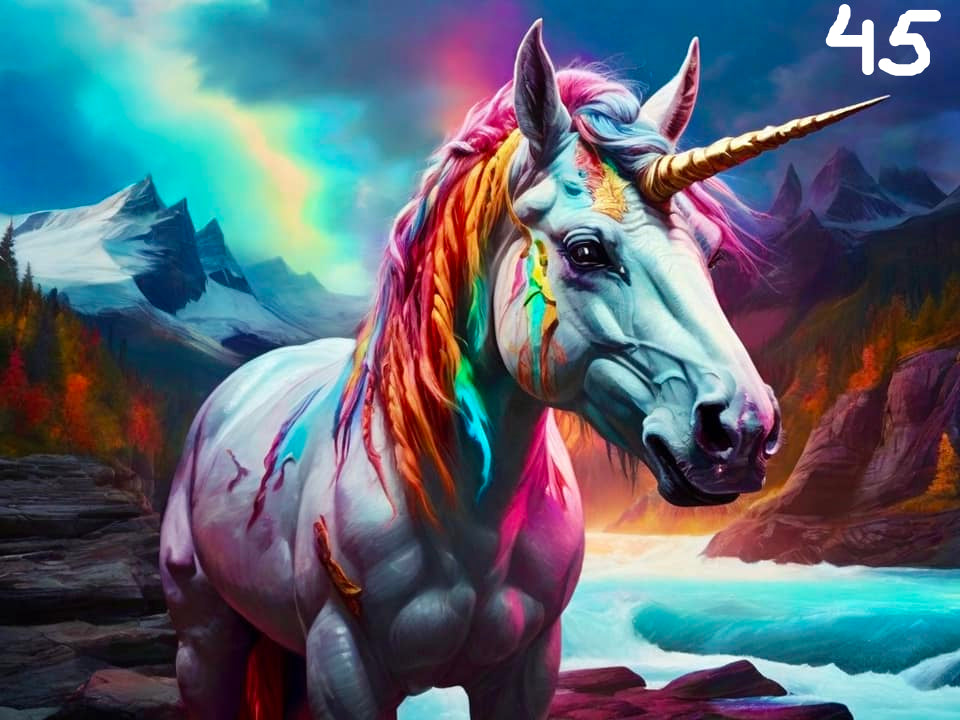 Unicorn Sublimation Decals