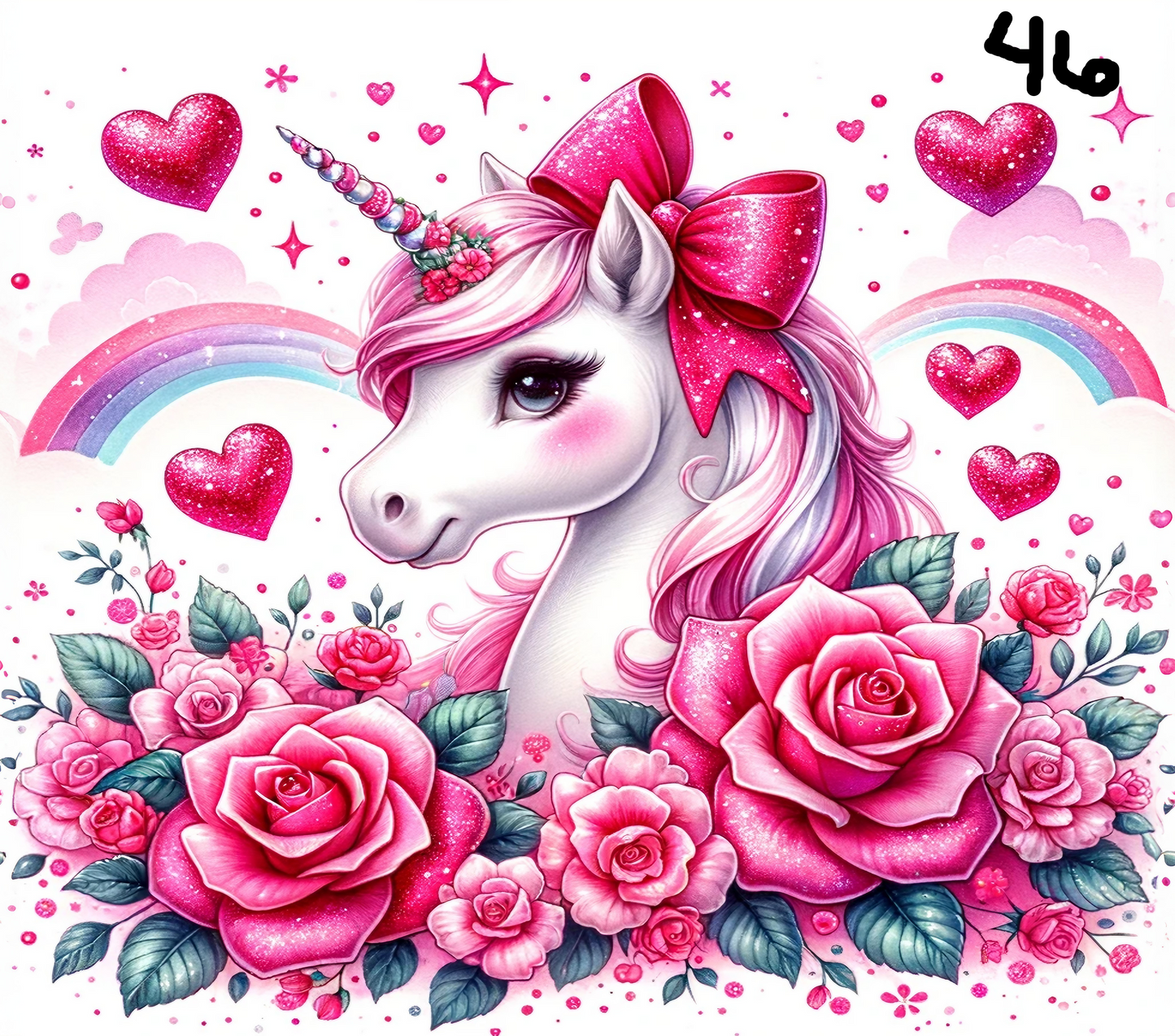 Unicorn Sublimation Decals