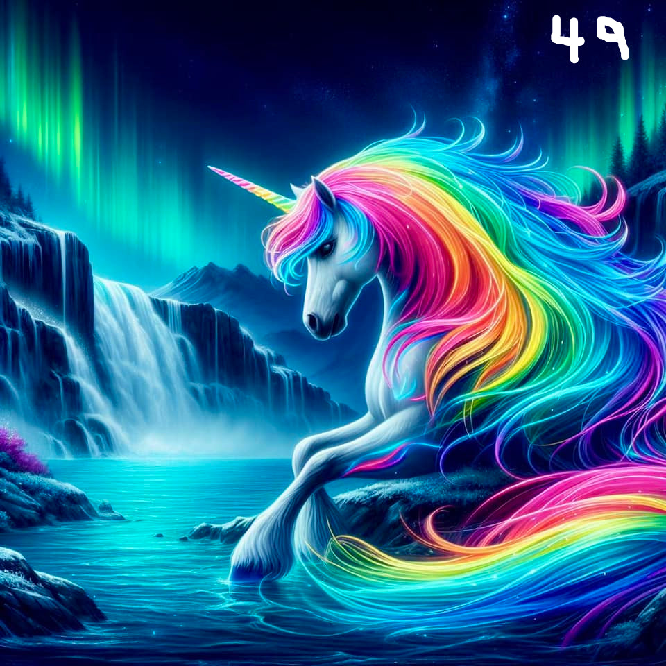 Unicorn Sublimation Decals