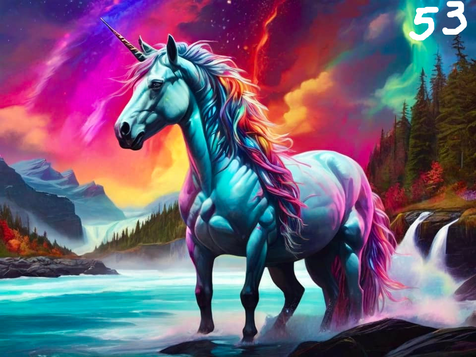 Unicorn Sublimation Decals