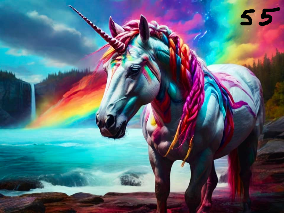Unicorn Sublimation Decals