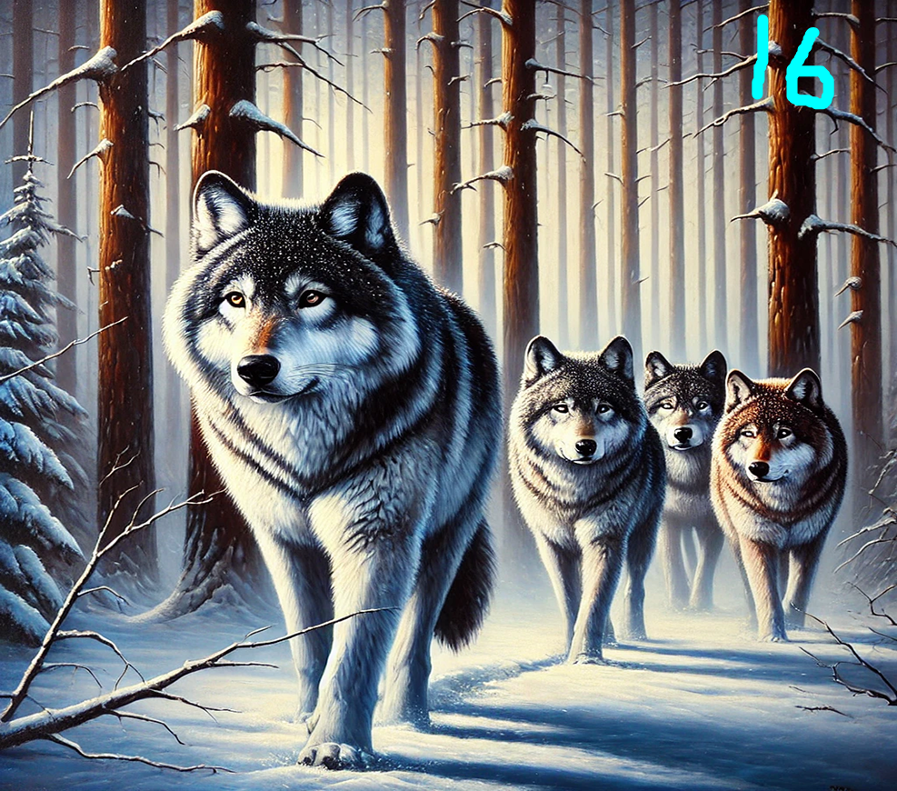 Wolf Sublimation Decals