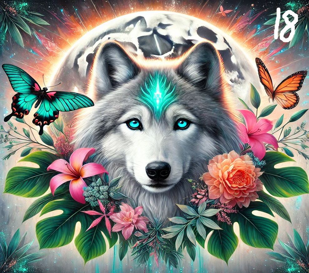 Wolf Sublimation Decals