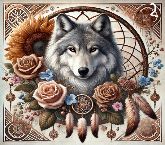 Wolf Sublimation Decals