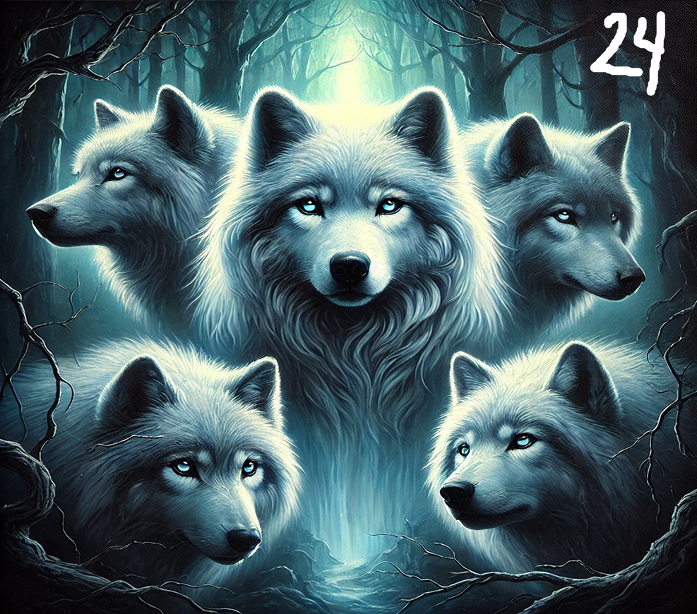 Wolf Sublimation Decals
