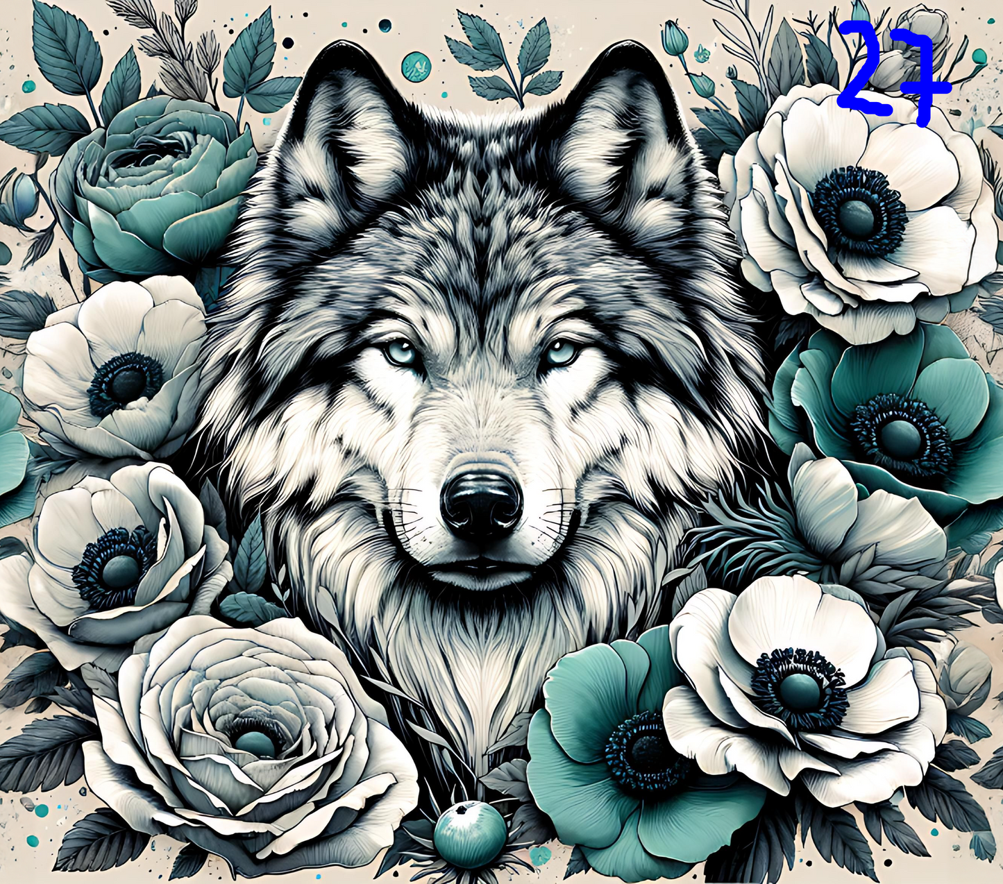 Wolf Sublimation Decals