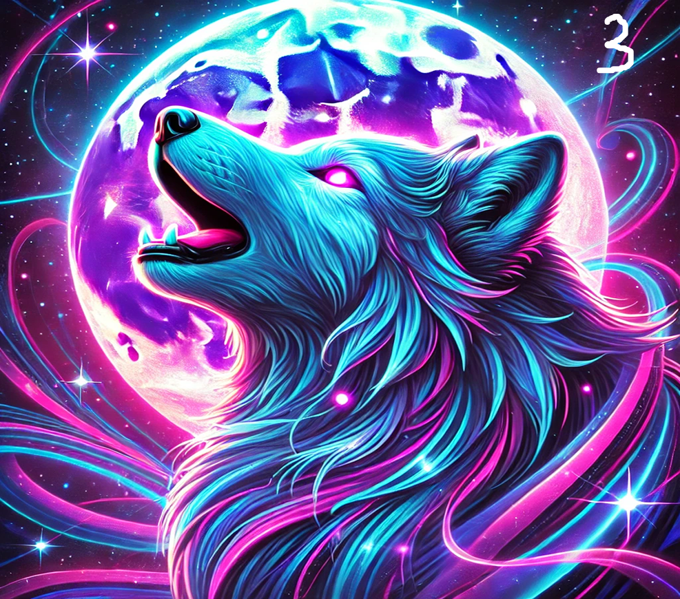 Wolf Sublimation Decals