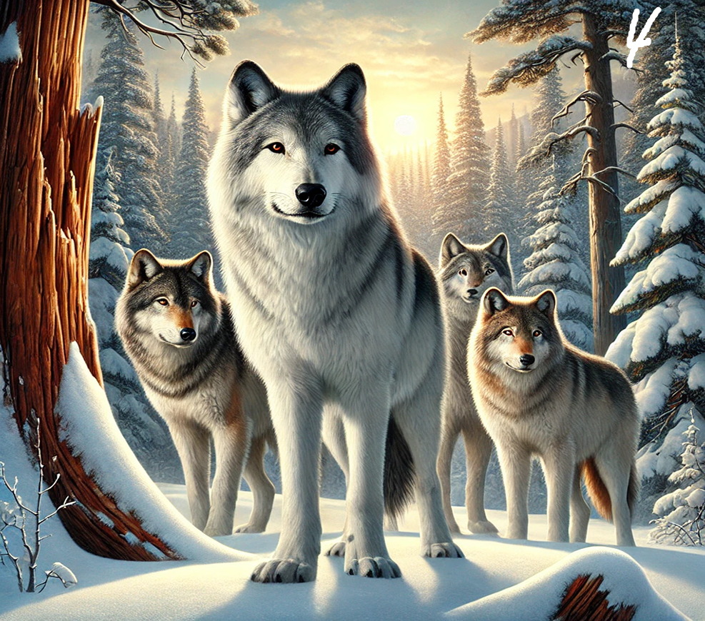 Wolf Sublimation Decals