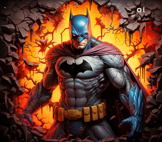 Superhero Sublimation Decals