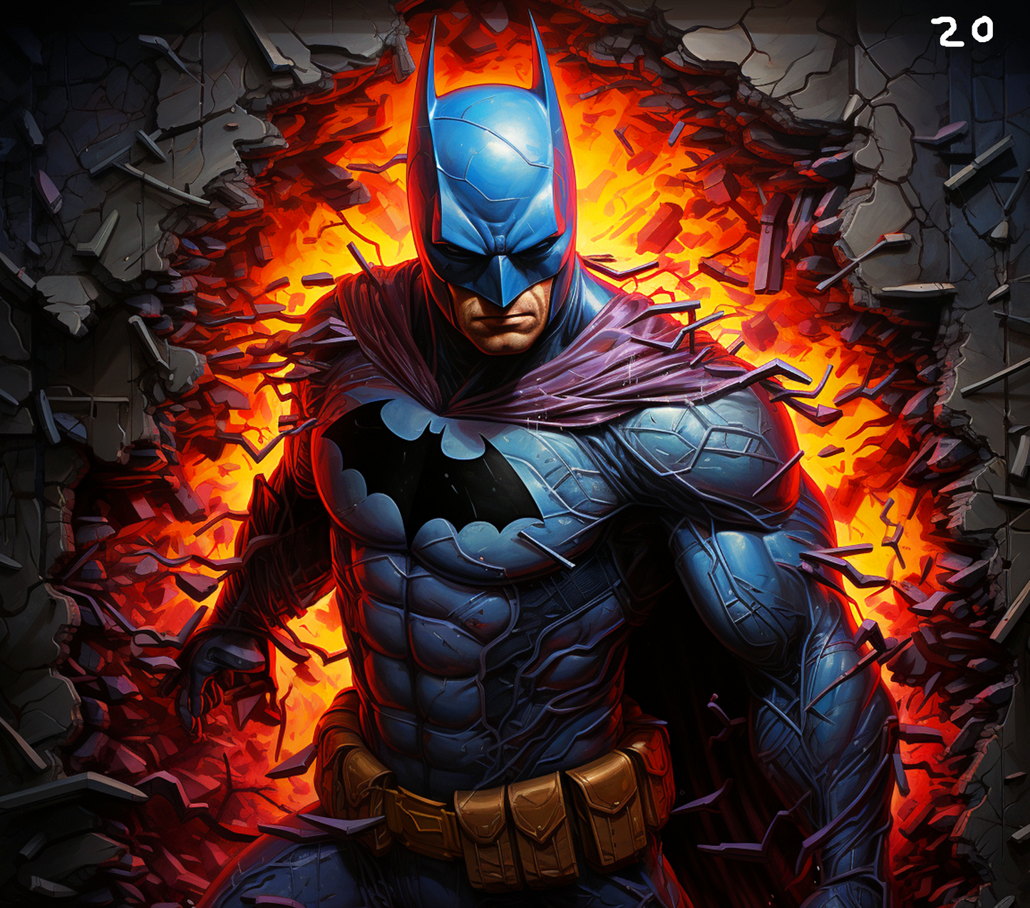 Superhero Sublimation Decals
