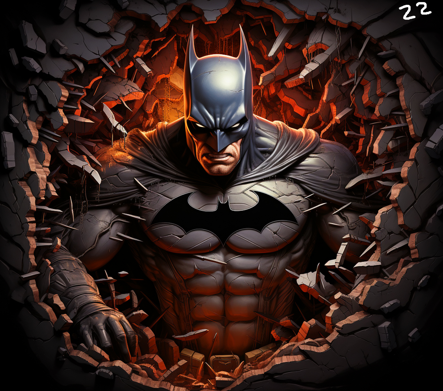 Superhero Sublimation Decals