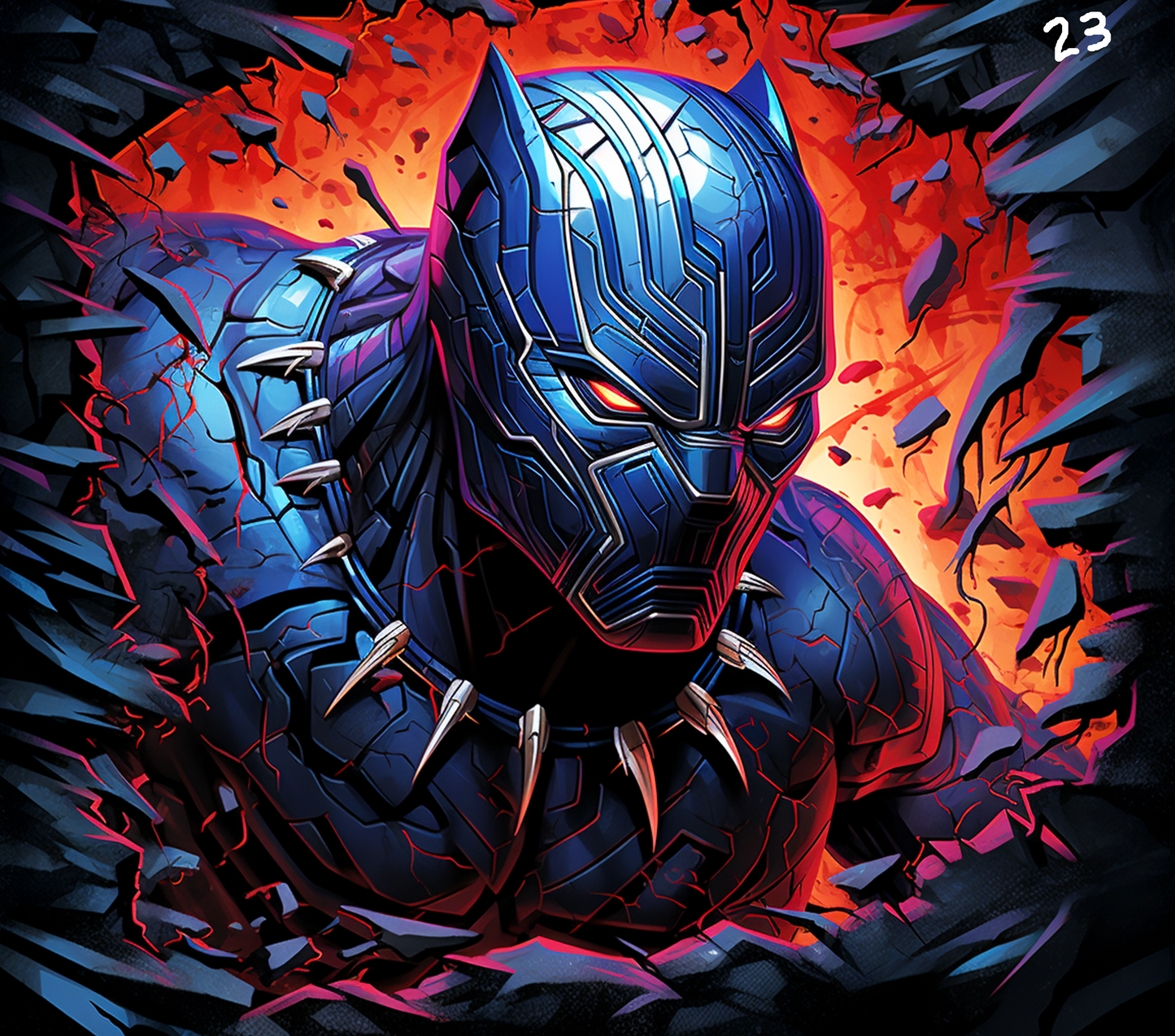 Superhero Sublimation Decals