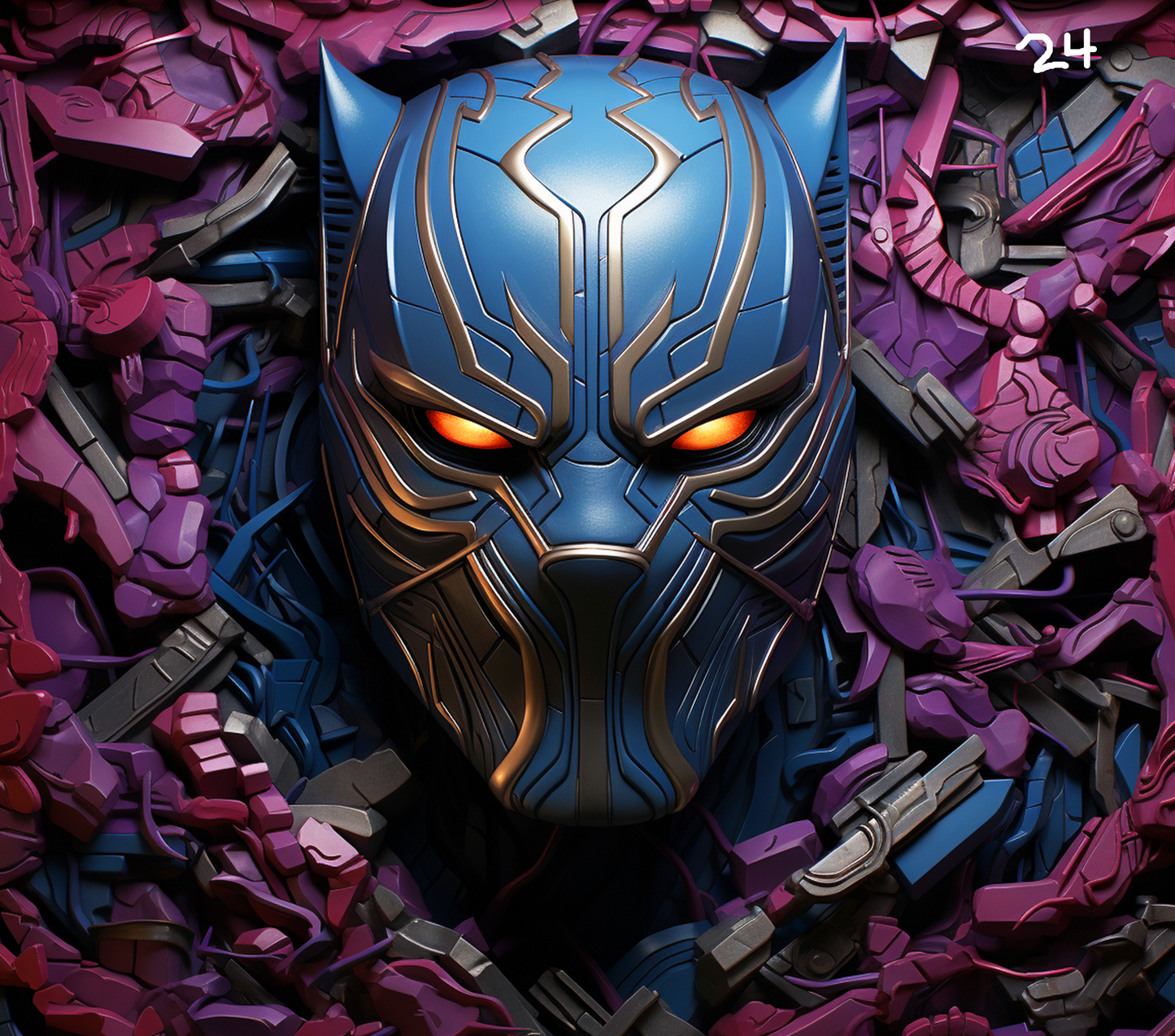 Superhero Sublimation Decals
