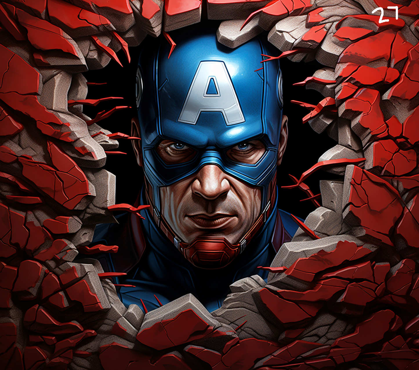 Superhero Sublimation Decals