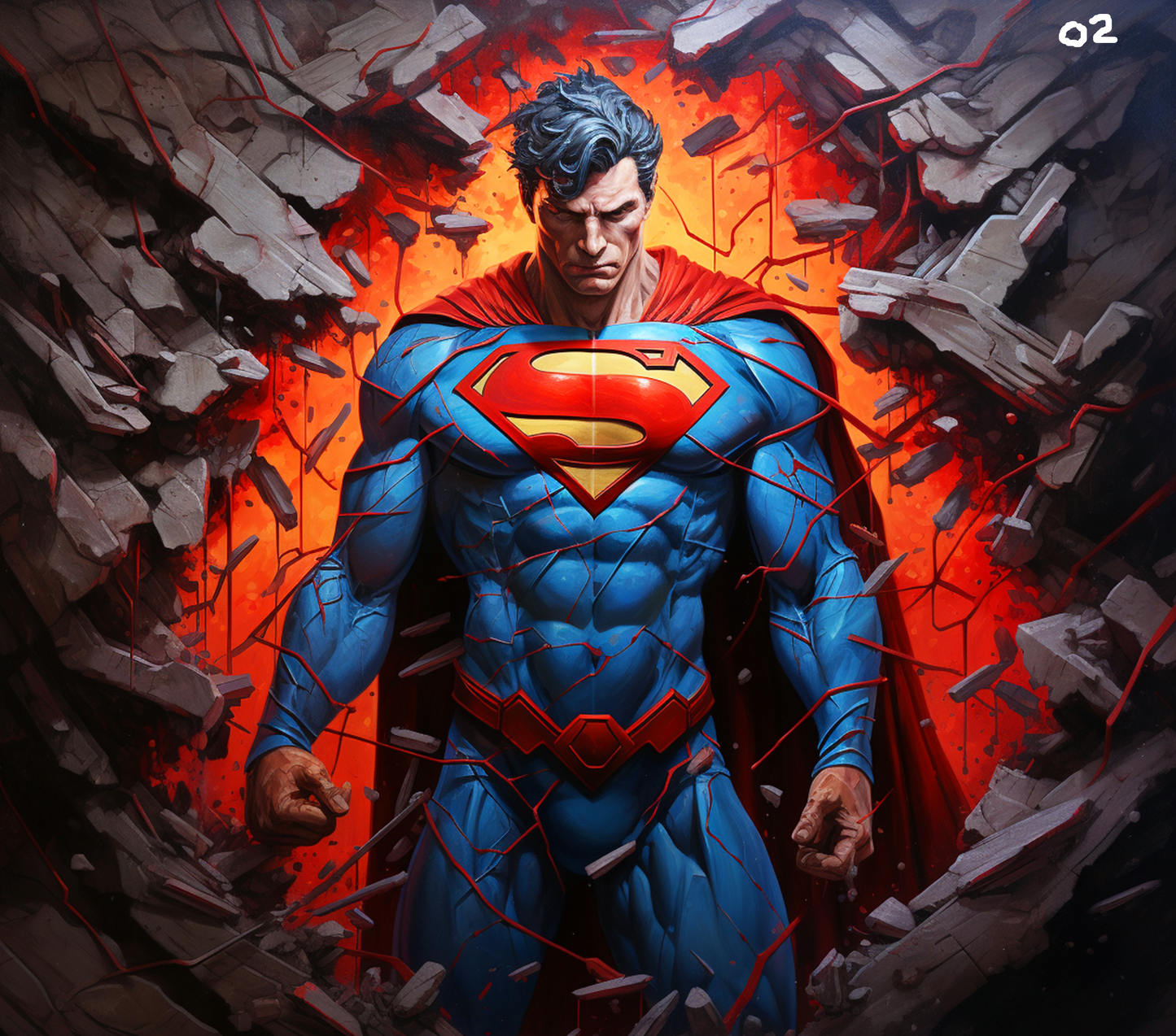 Superhero Sublimation Decals