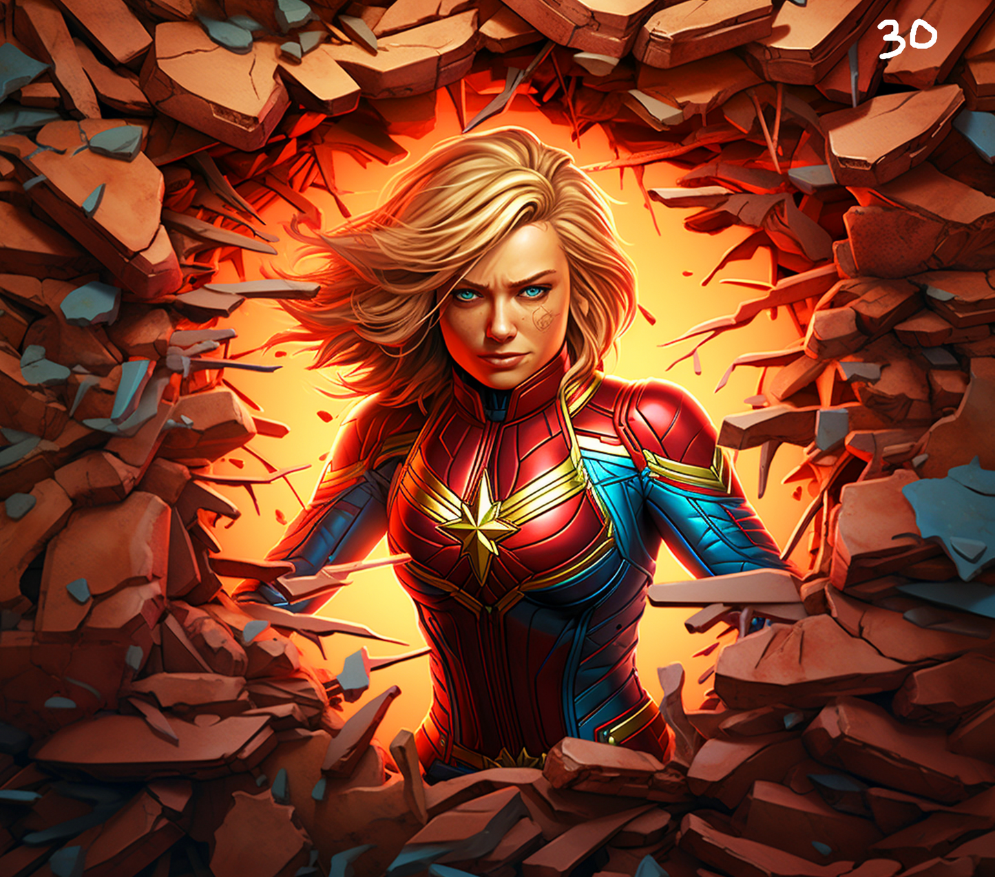 Superhero Sublimation Decals