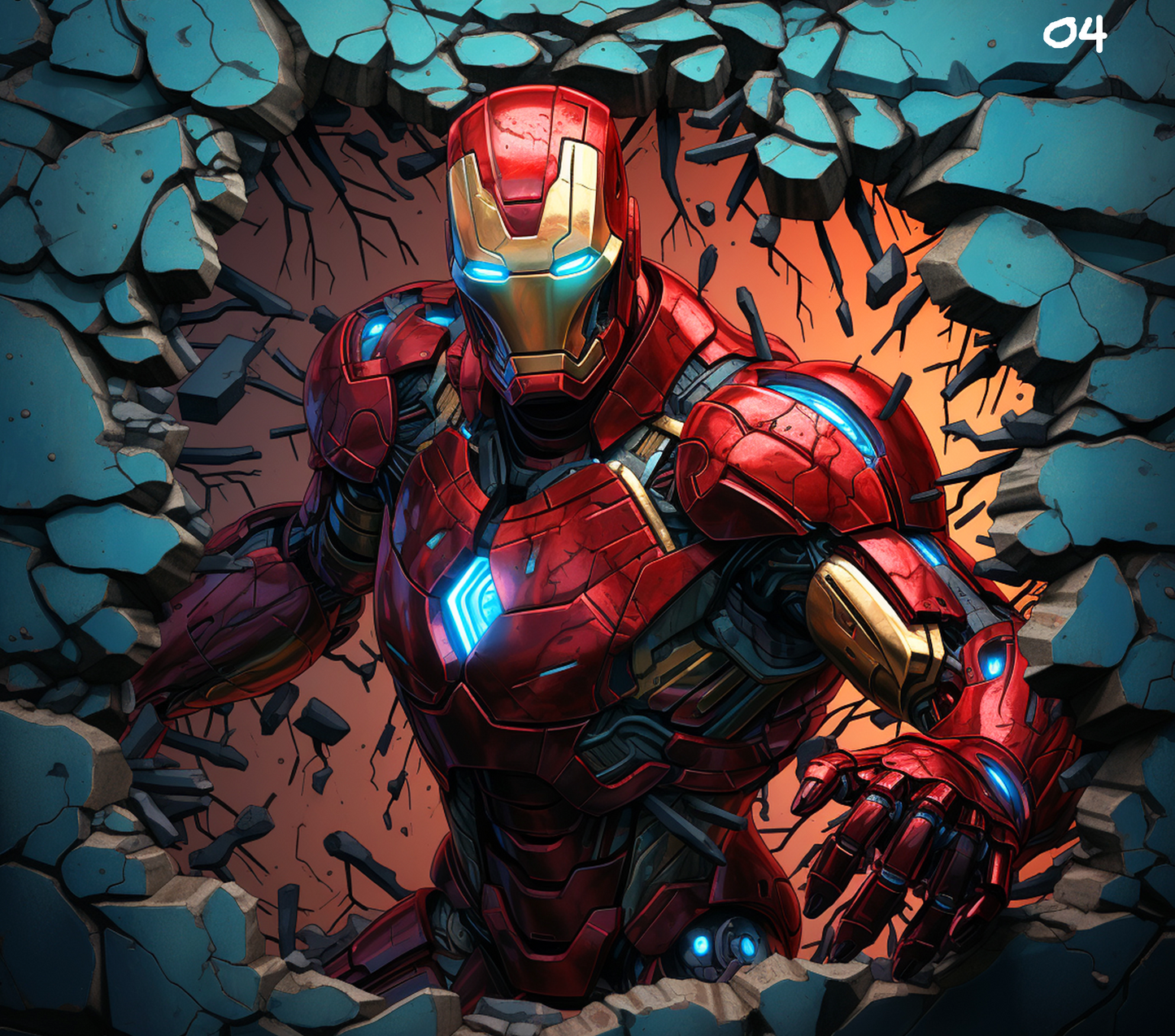 Superhero Sublimation Decals