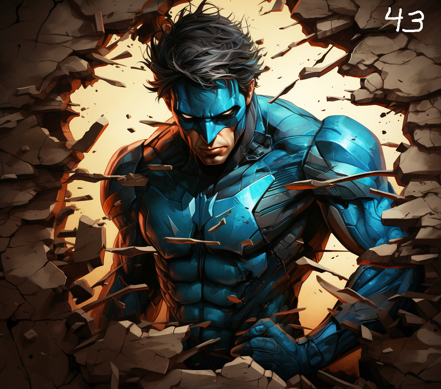 Superhero Sublimation Decals
