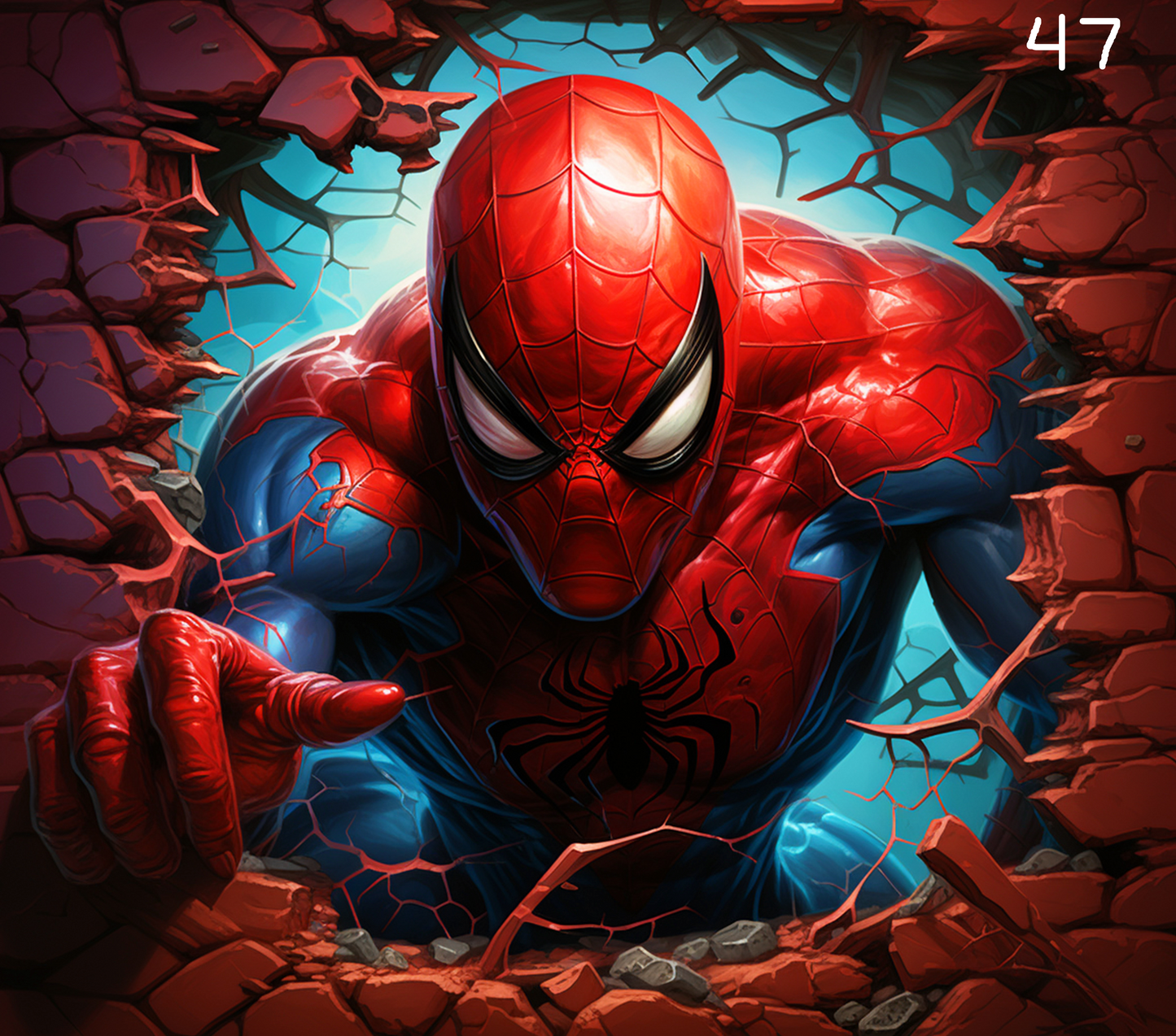 Superhero Sublimation Decals