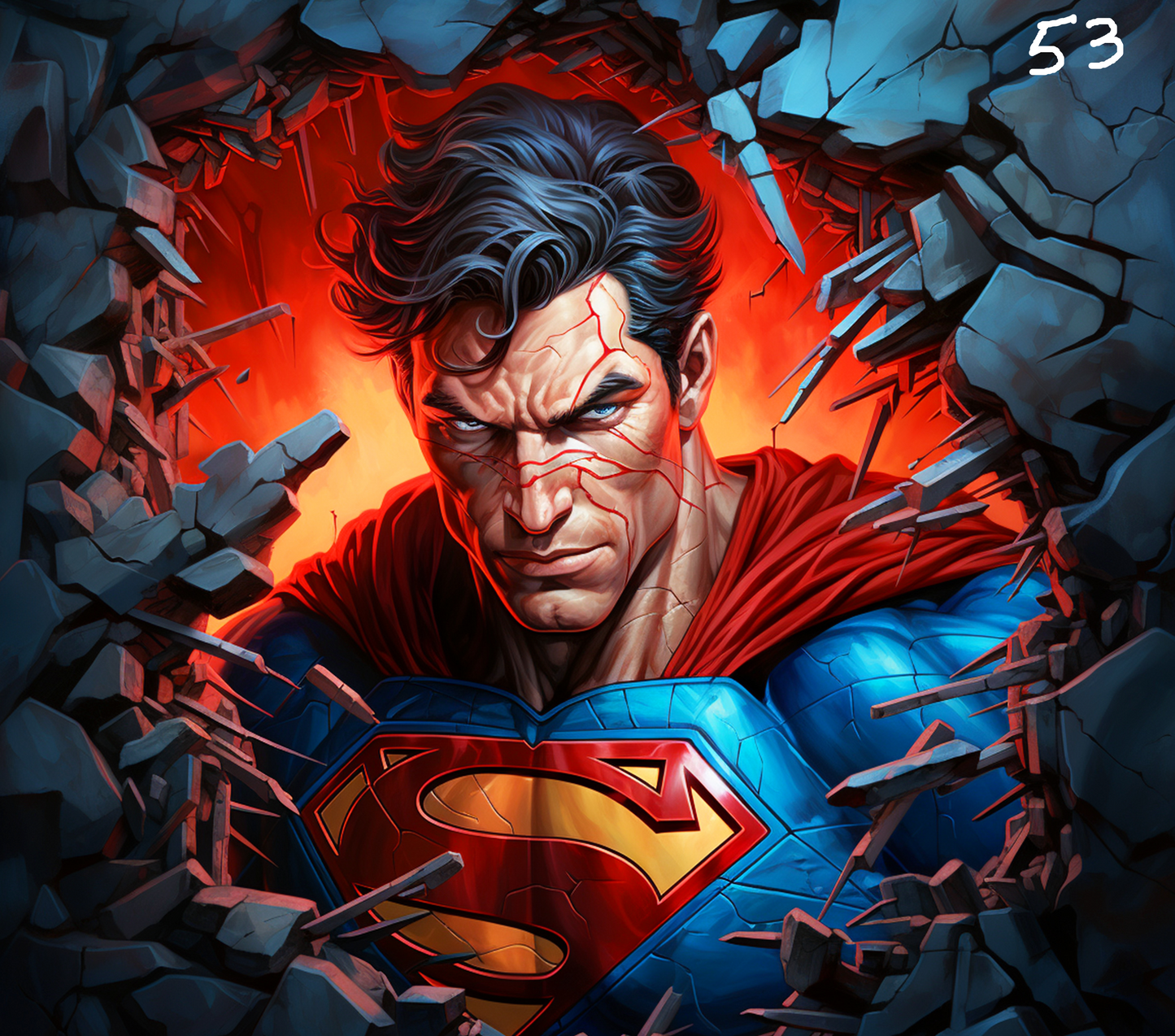 Superhero Sublimation Decals