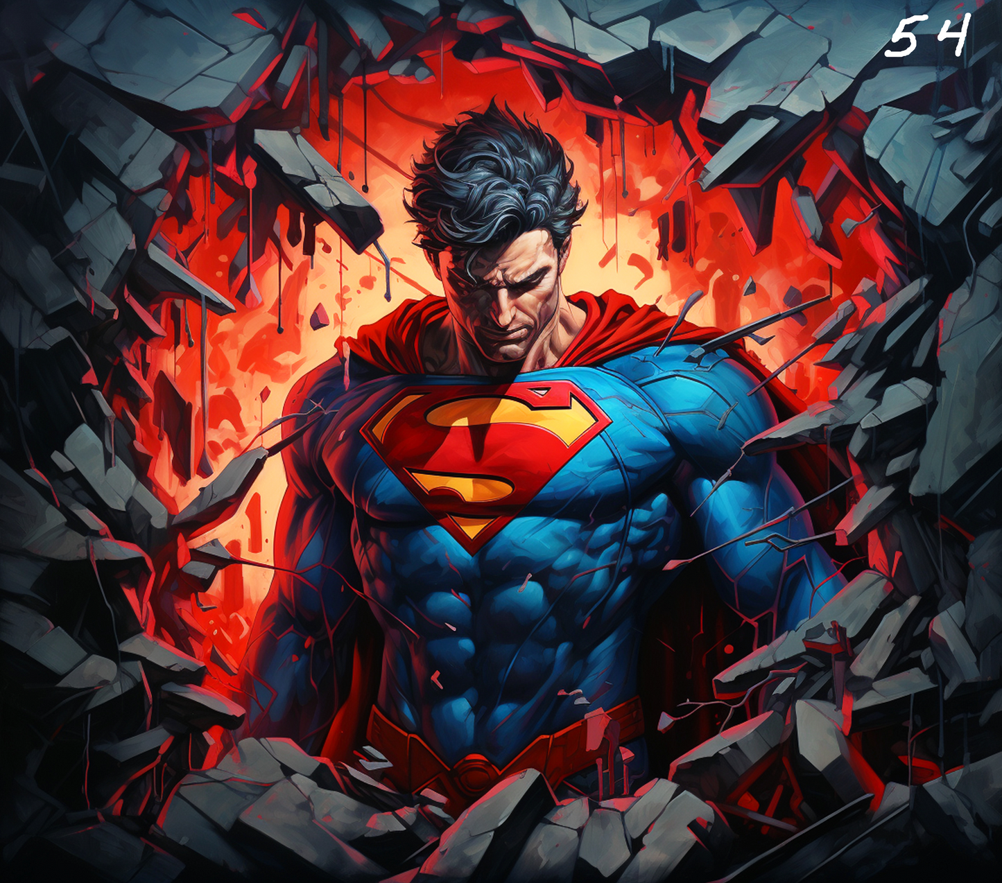 Superhero Sublimation Decals