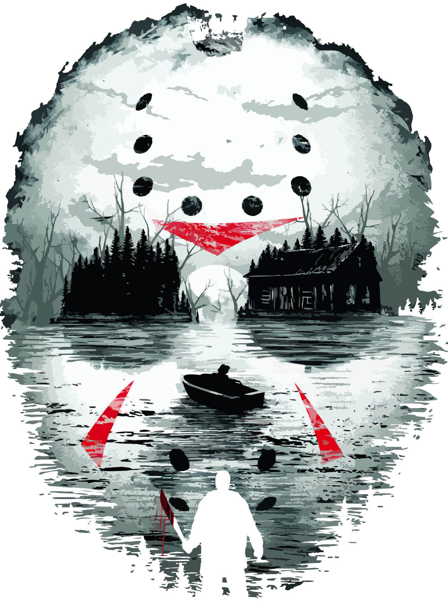 Jason Voorhees Face Mask