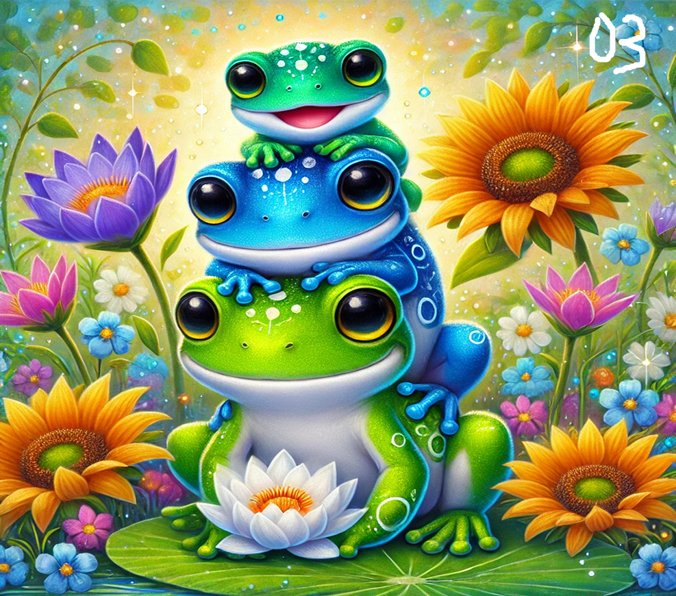 Frog Sublimation Decals
