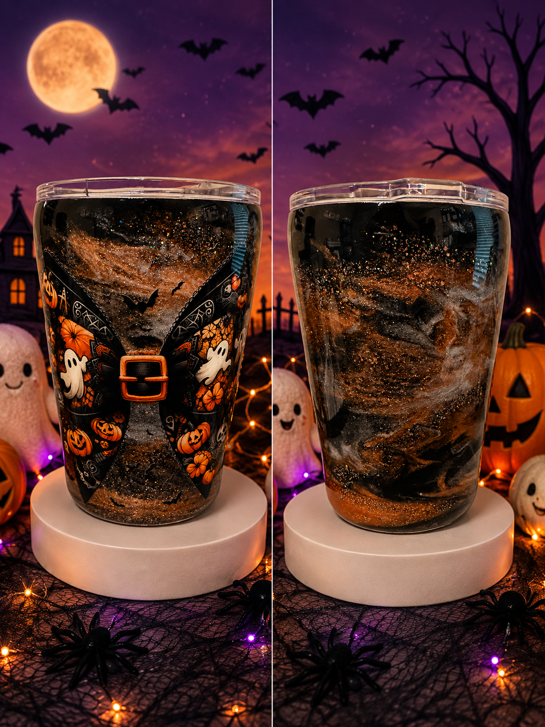 12 OZ HALLOWEEN BOW