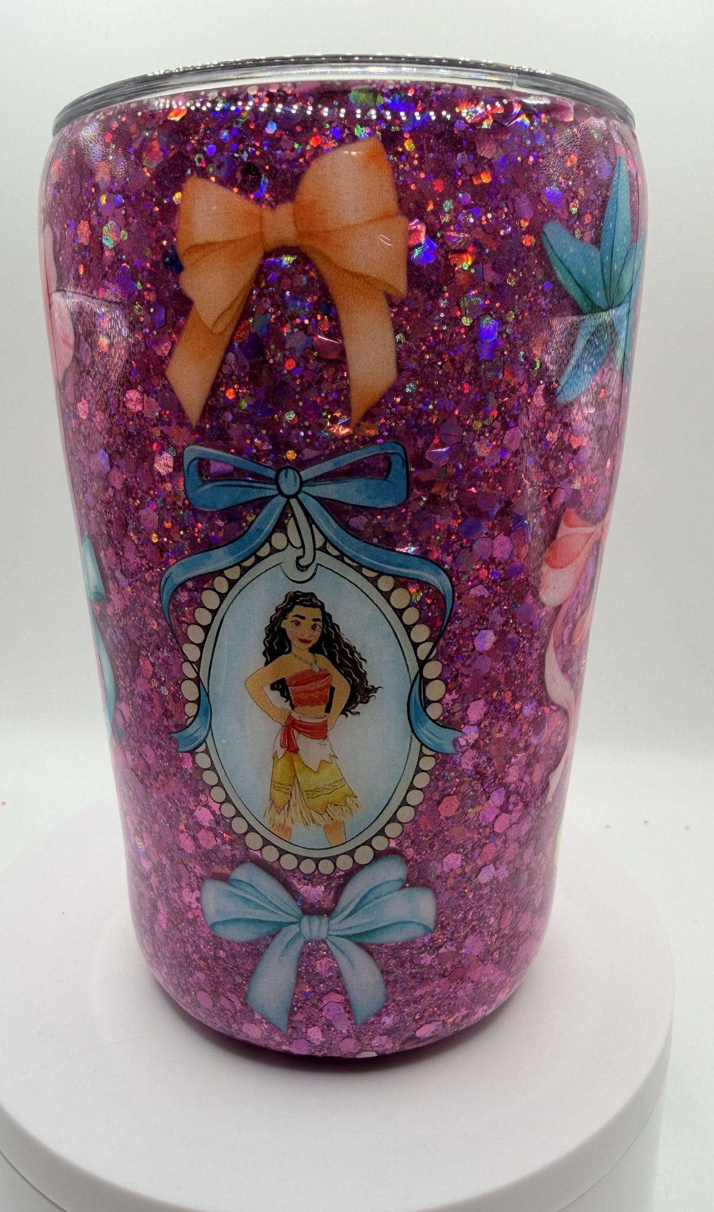 12 OZ DARK PINK MOANA EPOXY TUMBLER