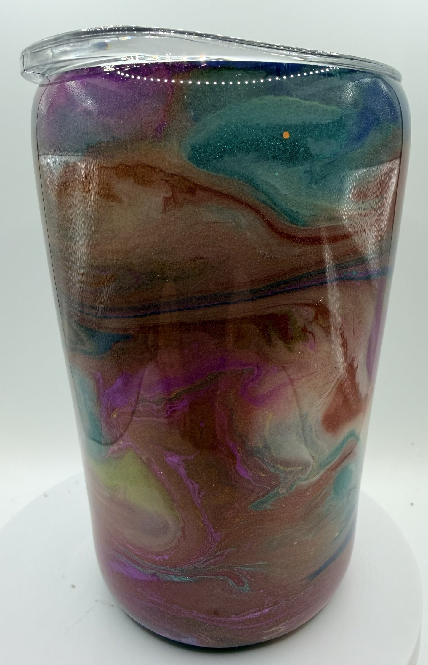 12 OZ MOODY KITTEN TUMBLER