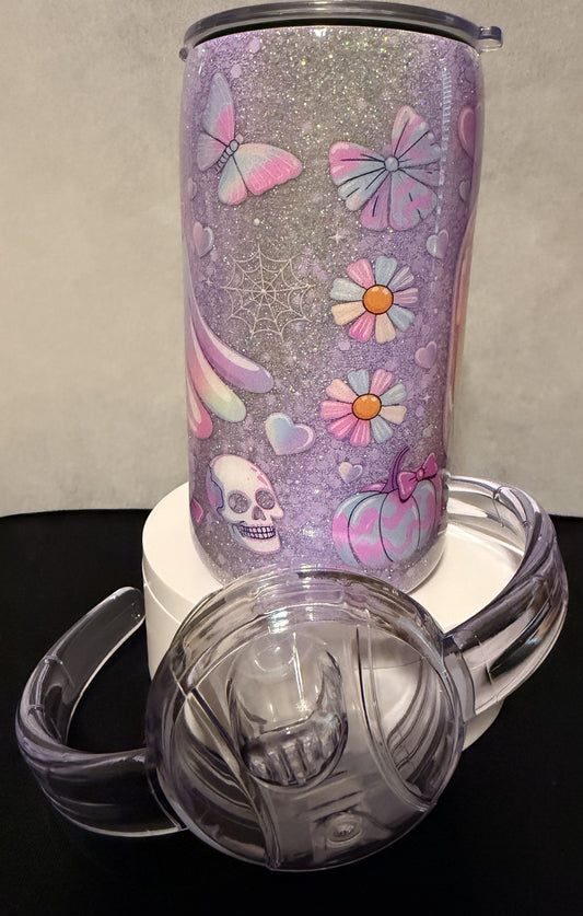 12 OZ MULTI COLOR GHOST DUO SIPPY