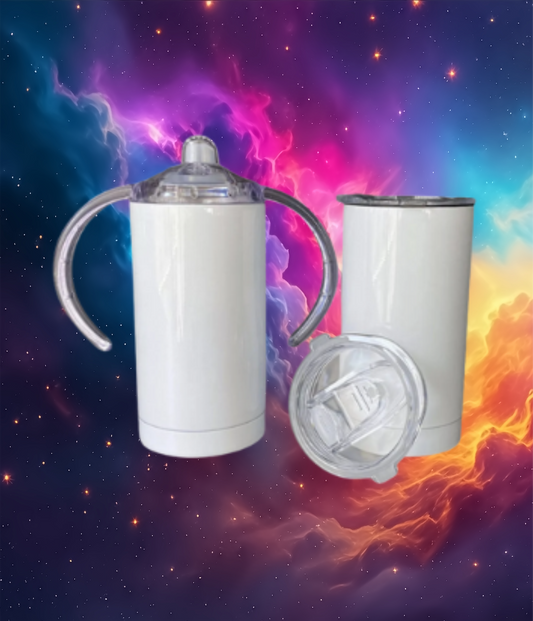 12 oz Sublimation Sippy Tumbler