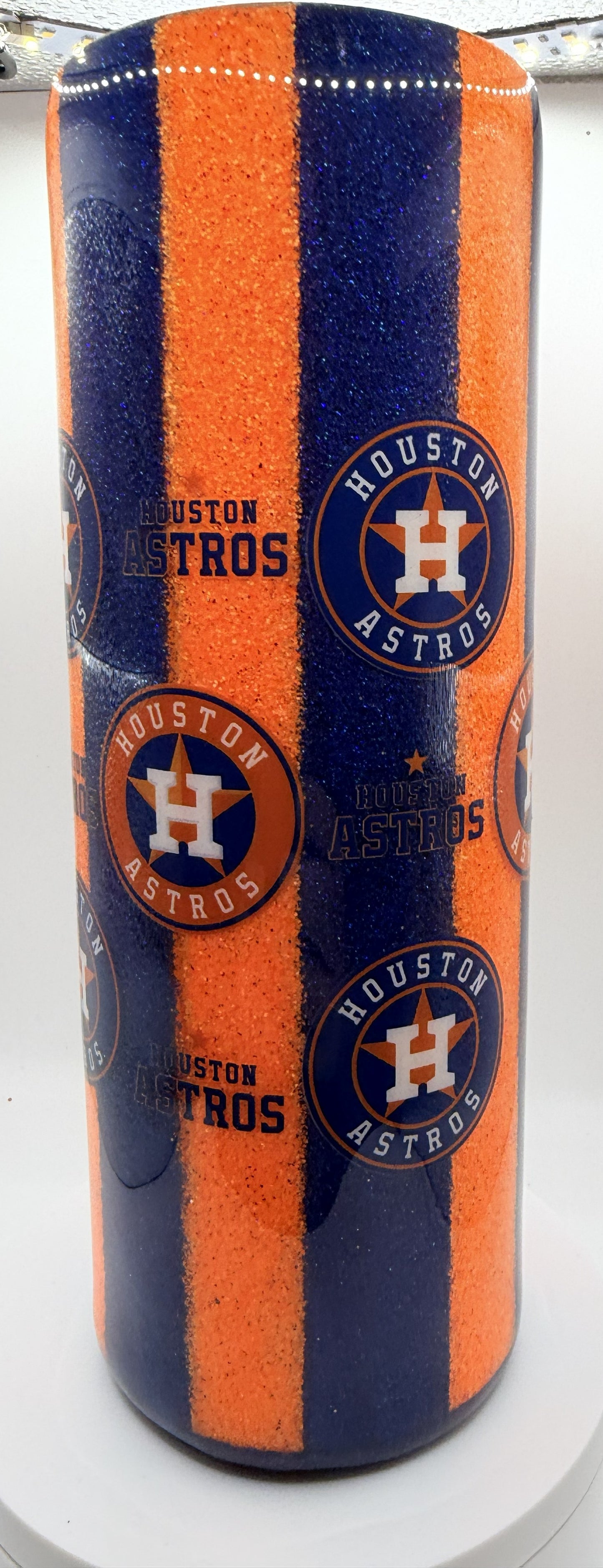 20 OZ CUSTOM EPOXY BLUE ORANGE STRIPE HA