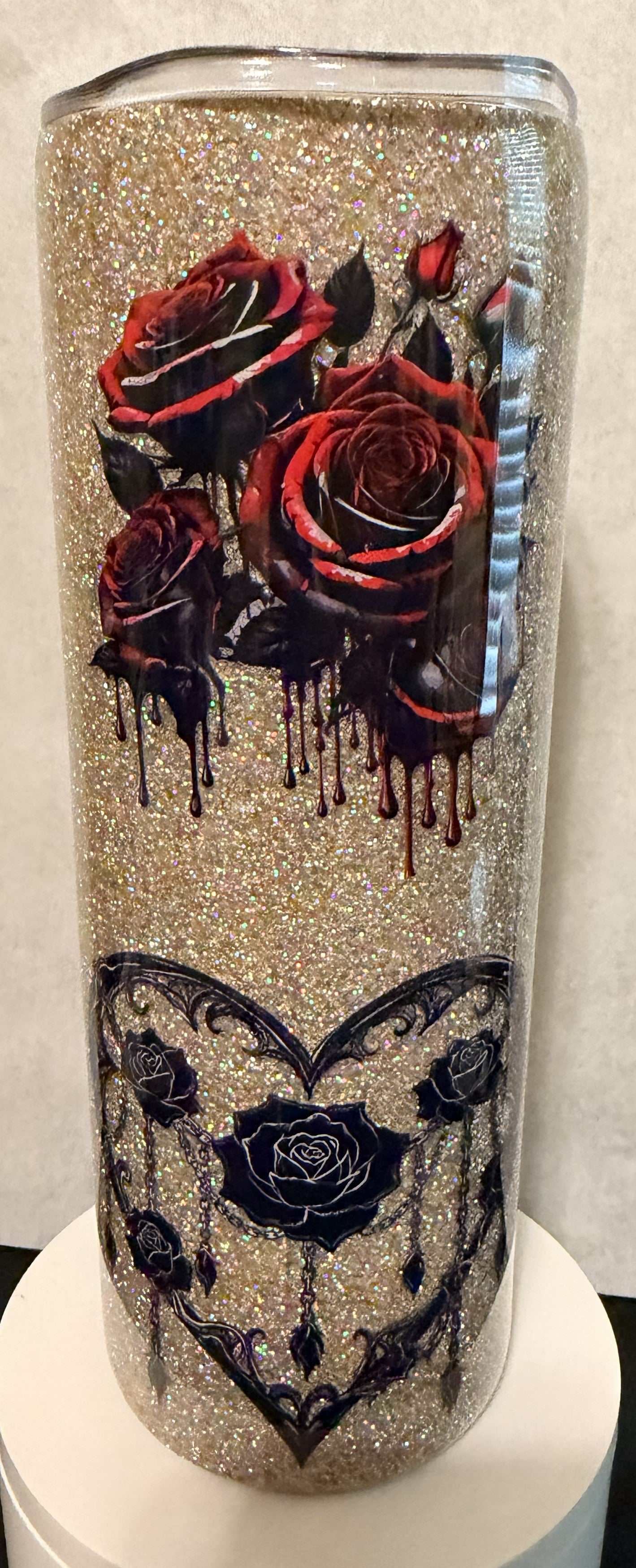 20 OZ Hearts & Roses