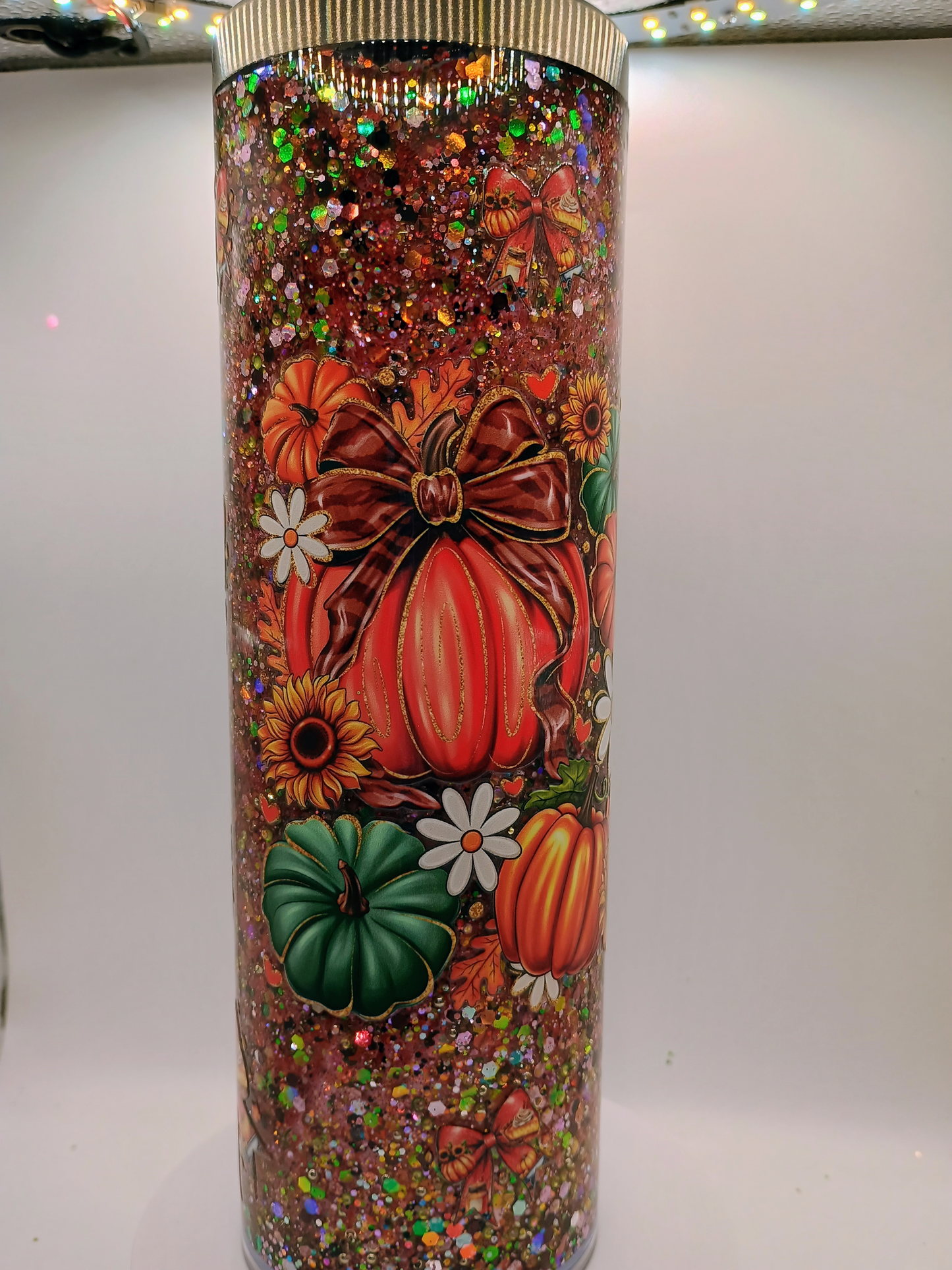 20 OZ STAINLESS STEEL PUMPKIN WITH HANDLE