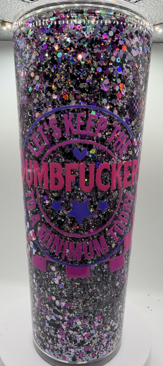 24 OZ DUMB UCKERY SNOW GLOBE