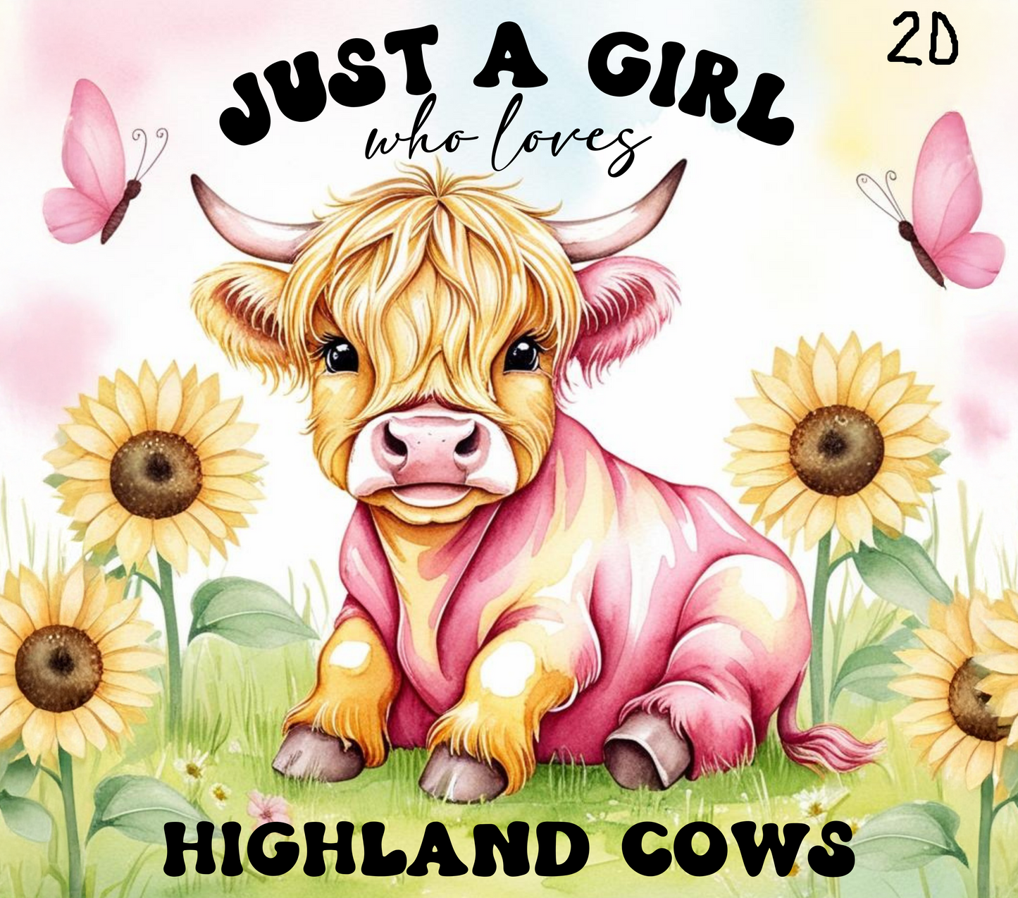 Cow Sublimation Decals
