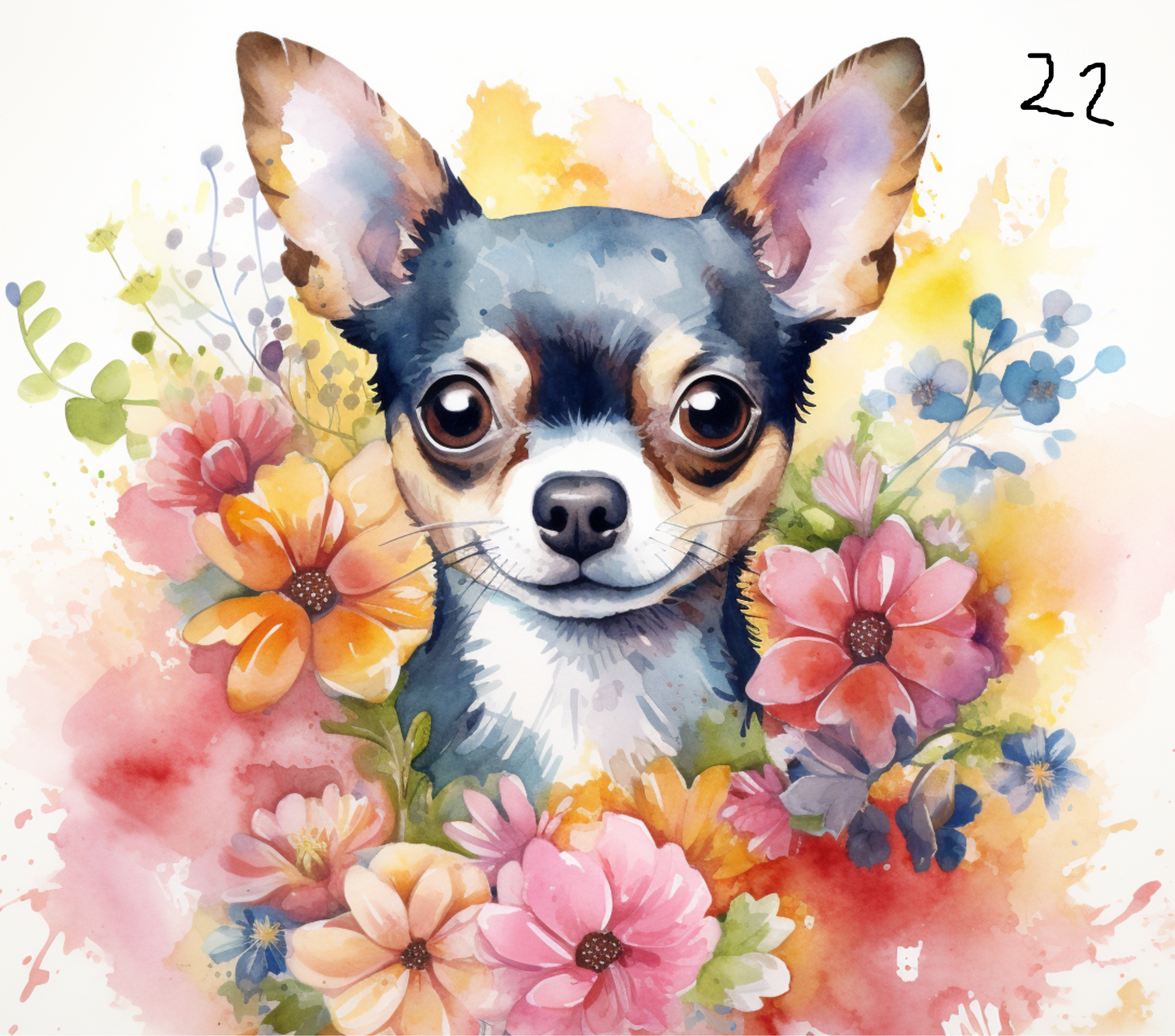 Dog Sublimation Decals 1