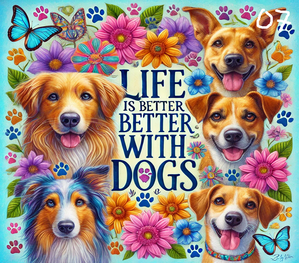 Dog Sublimation Decals 1
